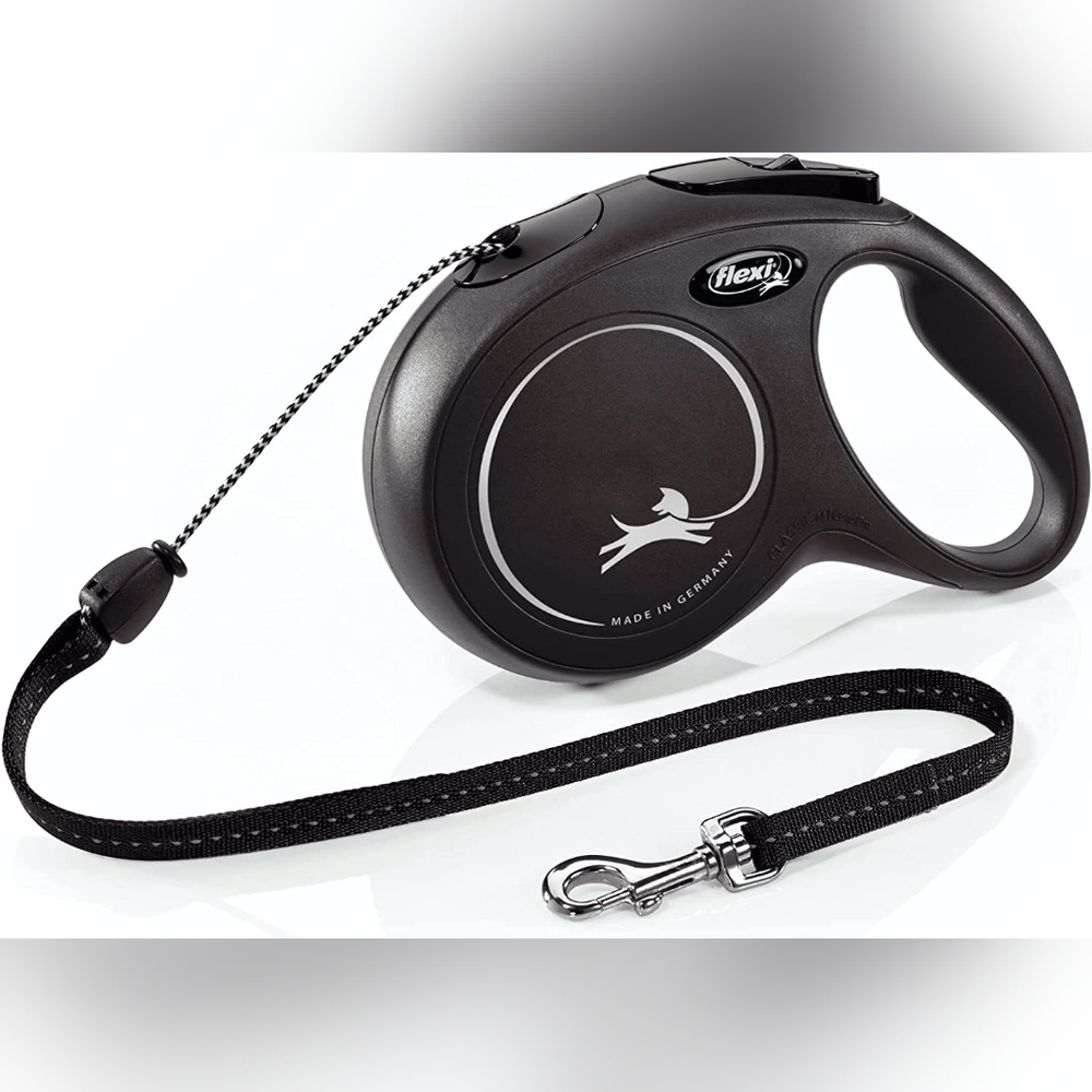 SOLD: FLEXI Classic Retractable Dog Leash (26 ft Cord), Dogs Up to 44lbs, Medium